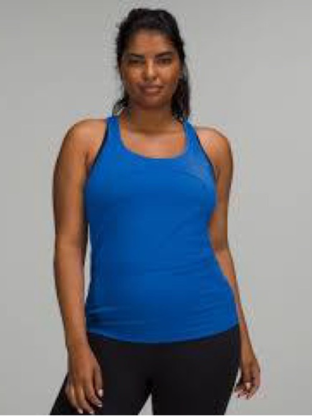 lululemon athletica Racerback Tank in Poolside color